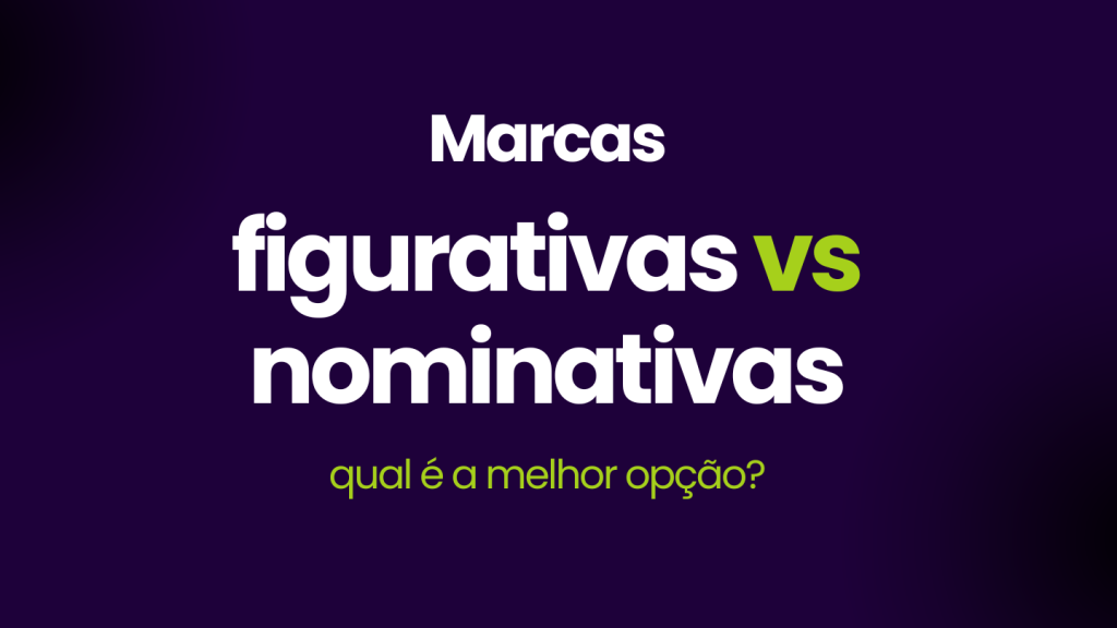 Diferença entre marcas figurativas e nominativas